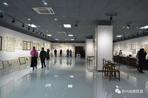 頭條 2018新春藝術品交流會啟幕,青州市畫廊協會合力助推書畫產業發展